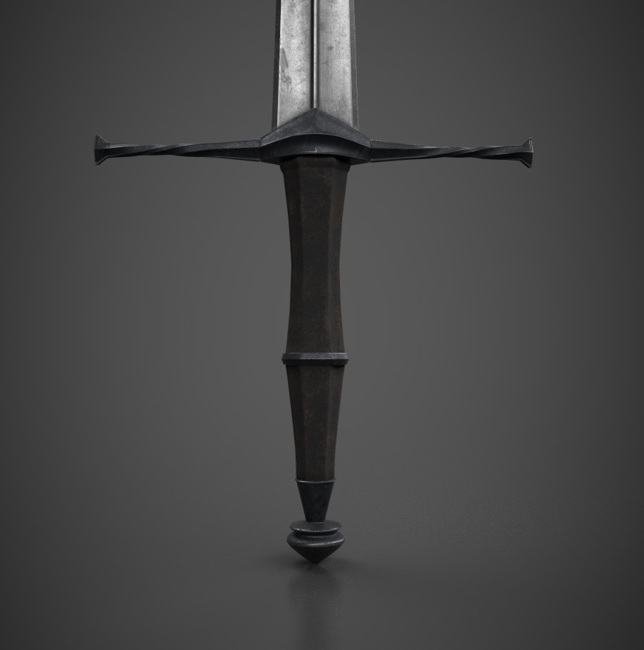 Roodledoot Customs Worn Bastard Sword