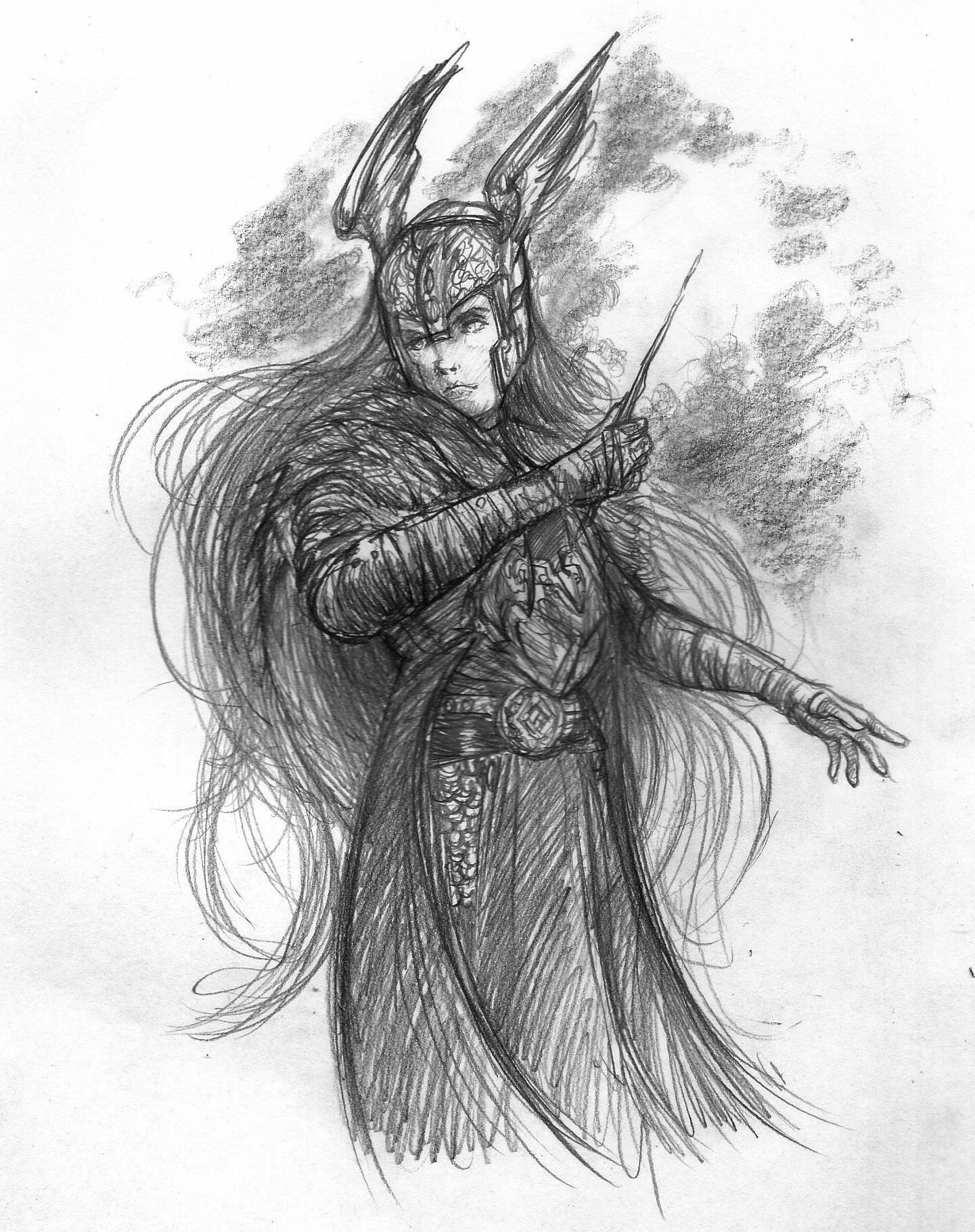 ArtStation Göndul The Wand Wielder