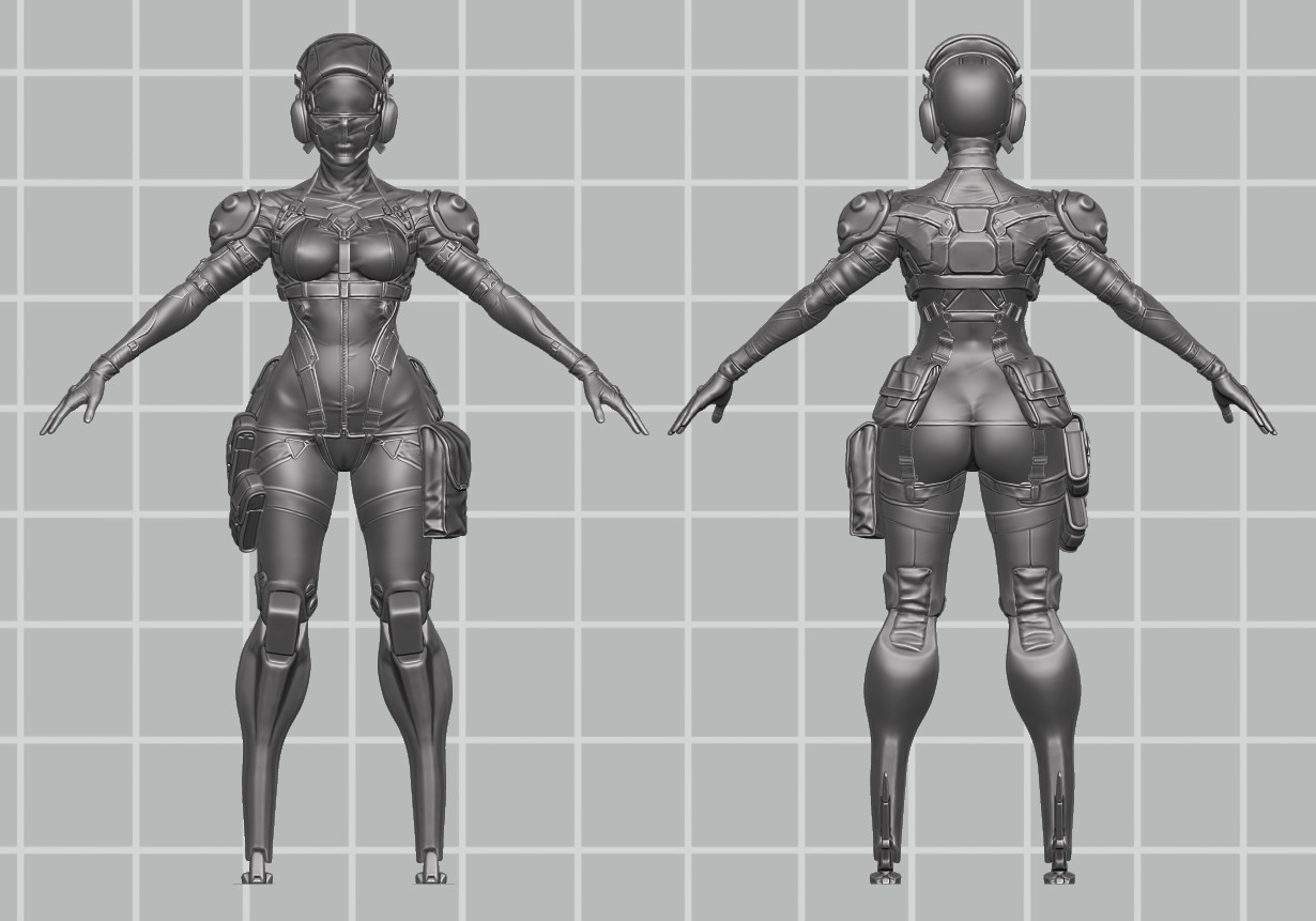 high poly 