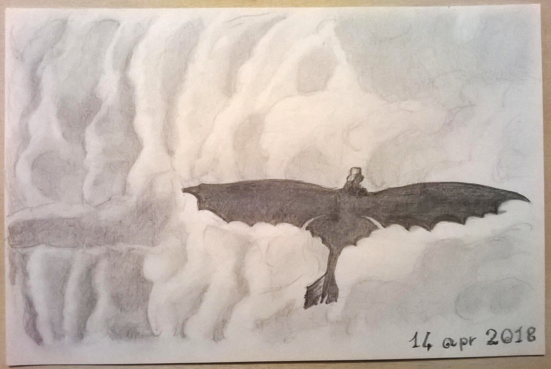 Artstation Clouds Exercise How To Train Your Dragon Pencil
