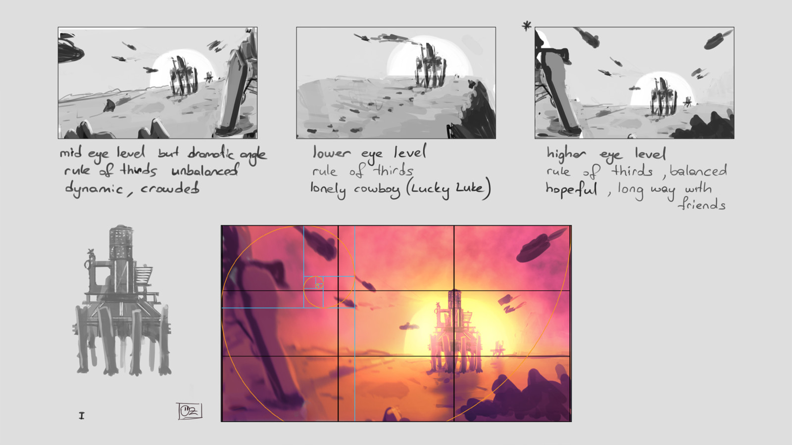 Story moment sketches 1