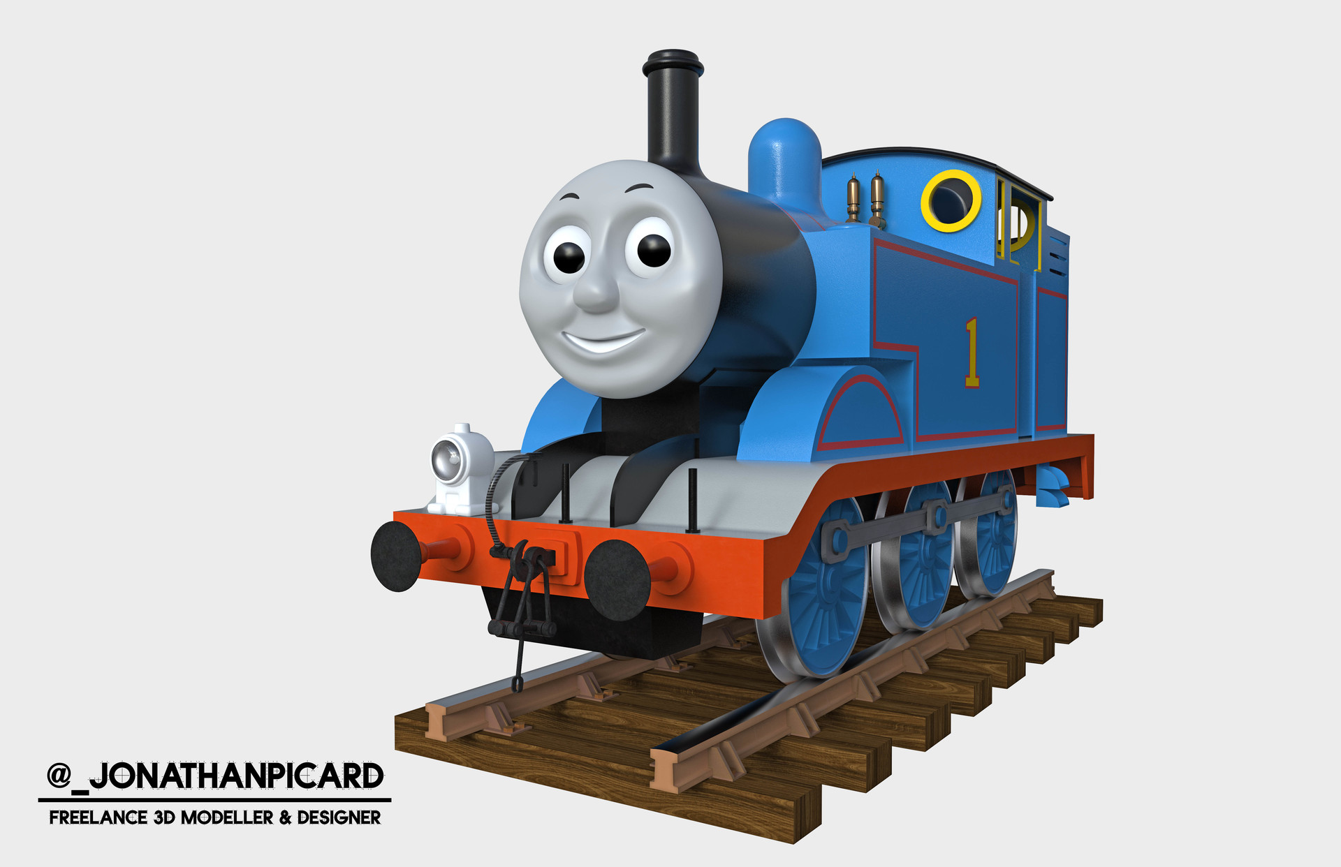 Artstation Thomas The Tank Engine Cgi Series Jonathan Picard