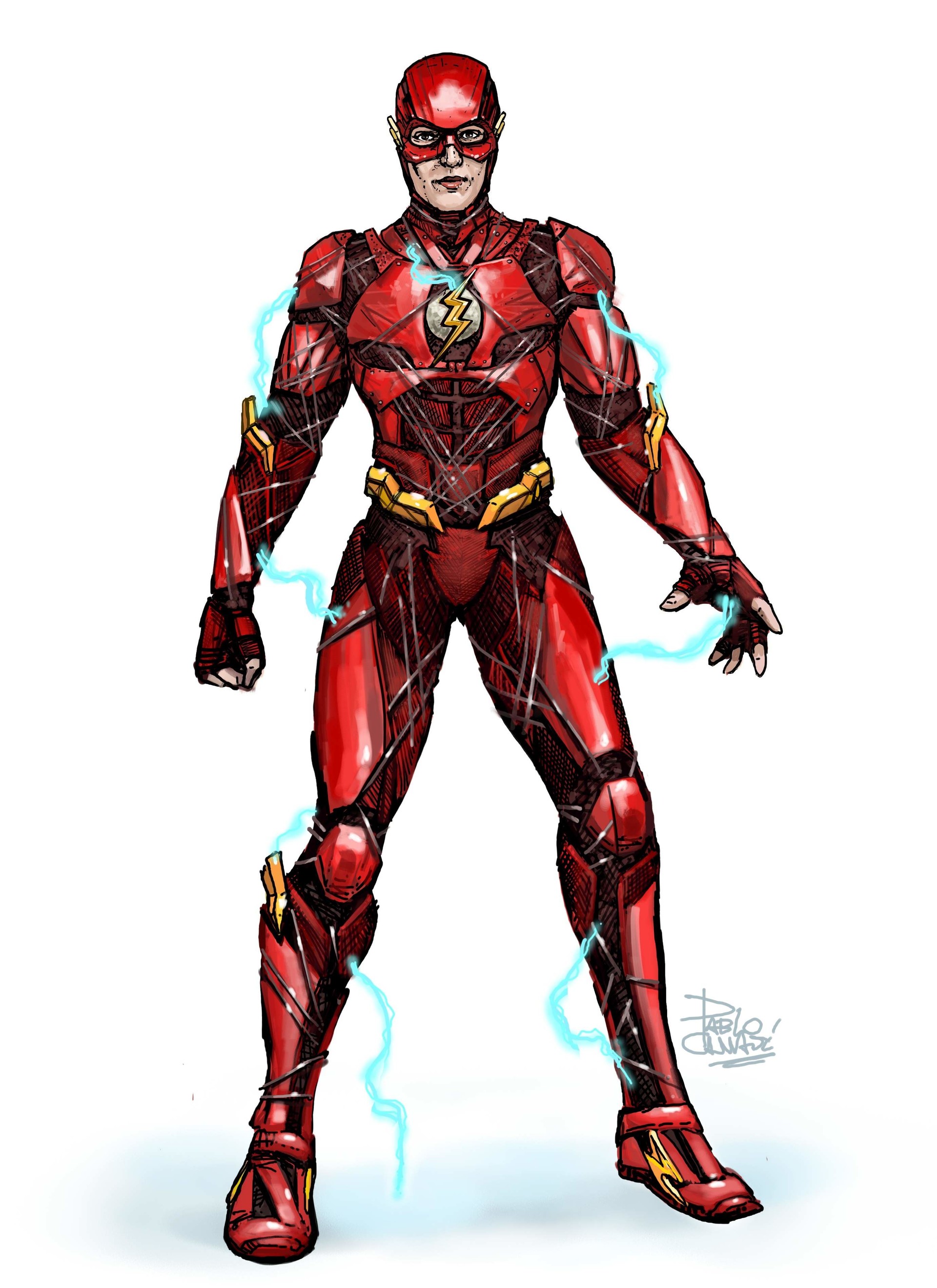 FANART Justice League illustrations by Pablo Canadé r/DC_Cinematic