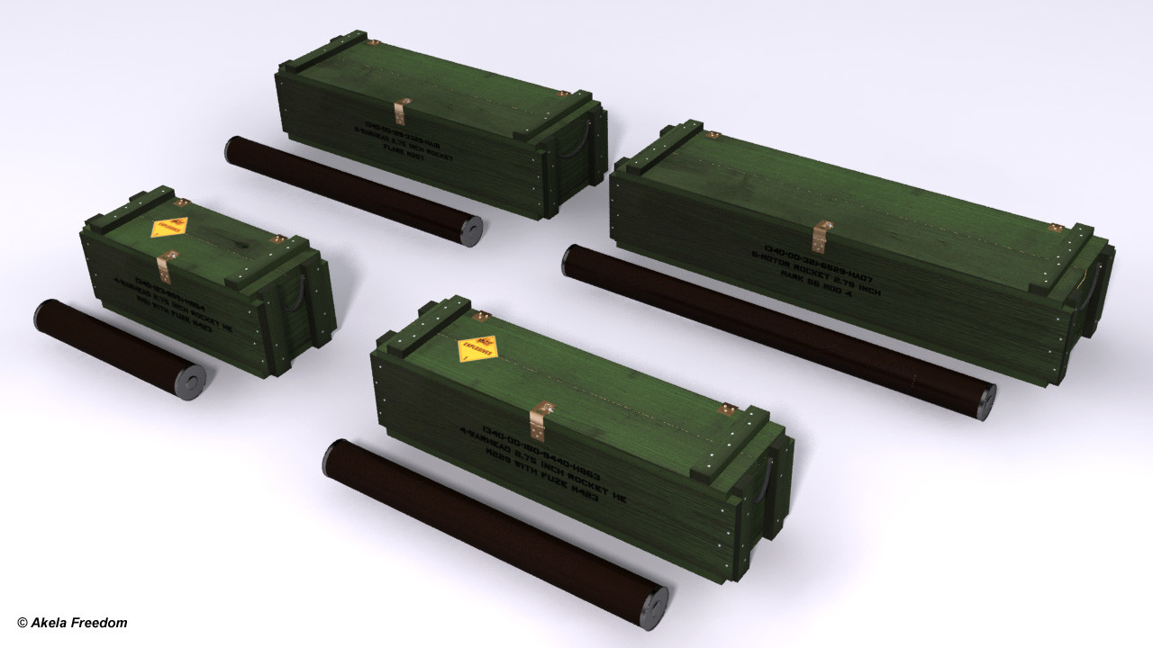 Hydra 70 Warhead Storage System