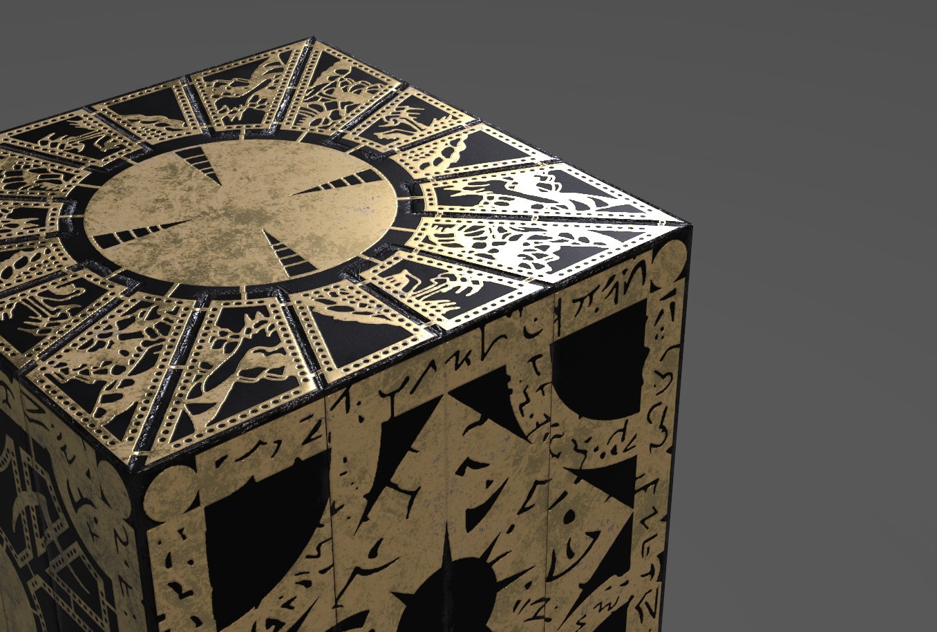 Hellraiser puzzle box lament configuration.