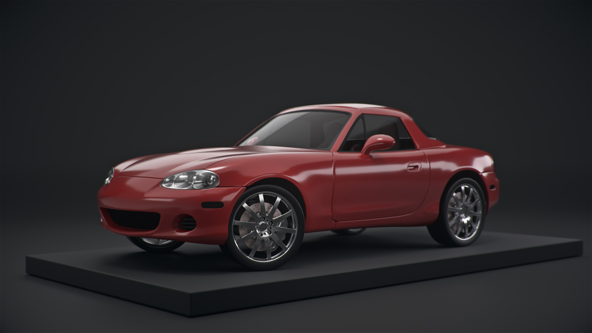 Artstation Mazda Mx 5 3d Print John Curran