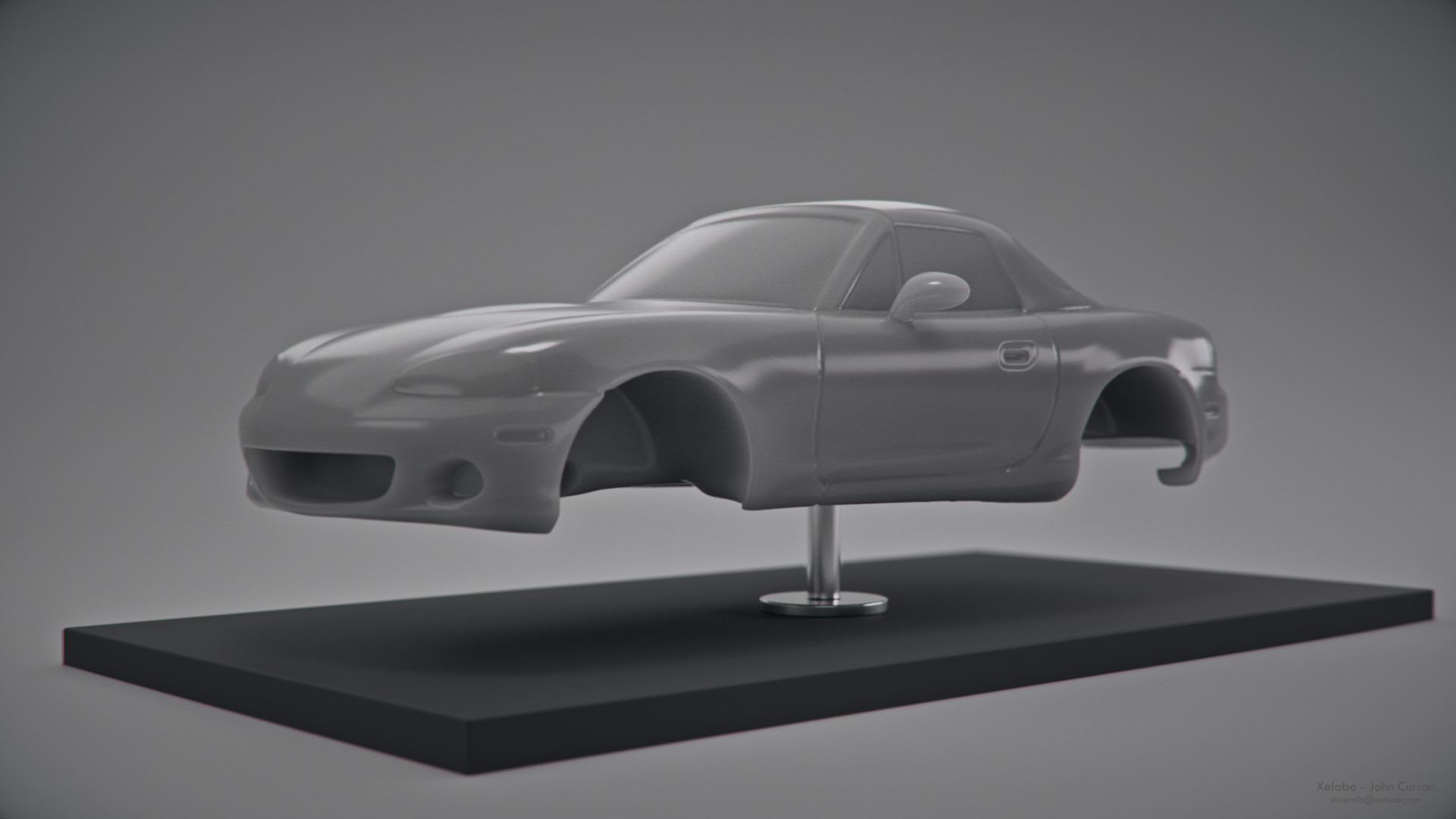 Artstation Mazda Mx 5 3d Print John Curran