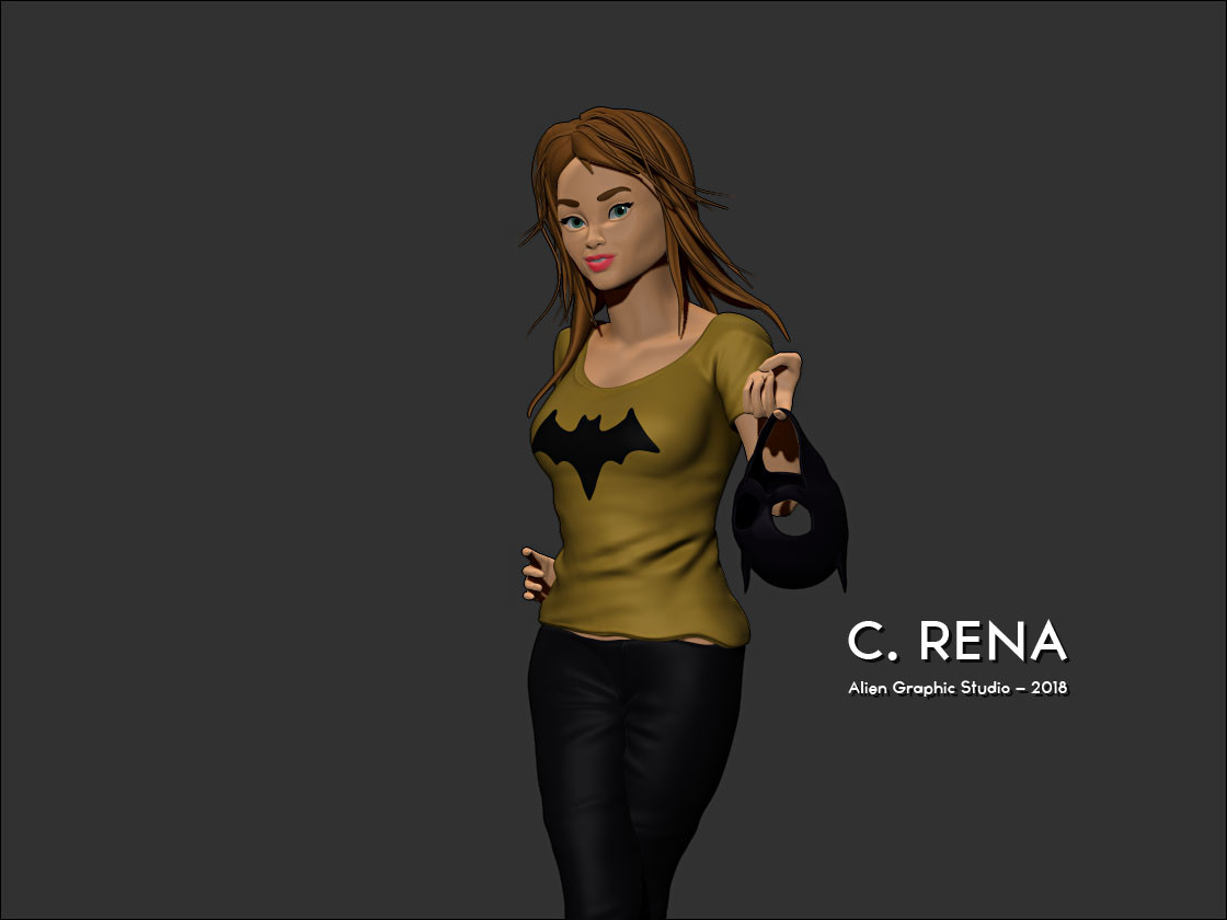 ZBrush render - Polypaint test