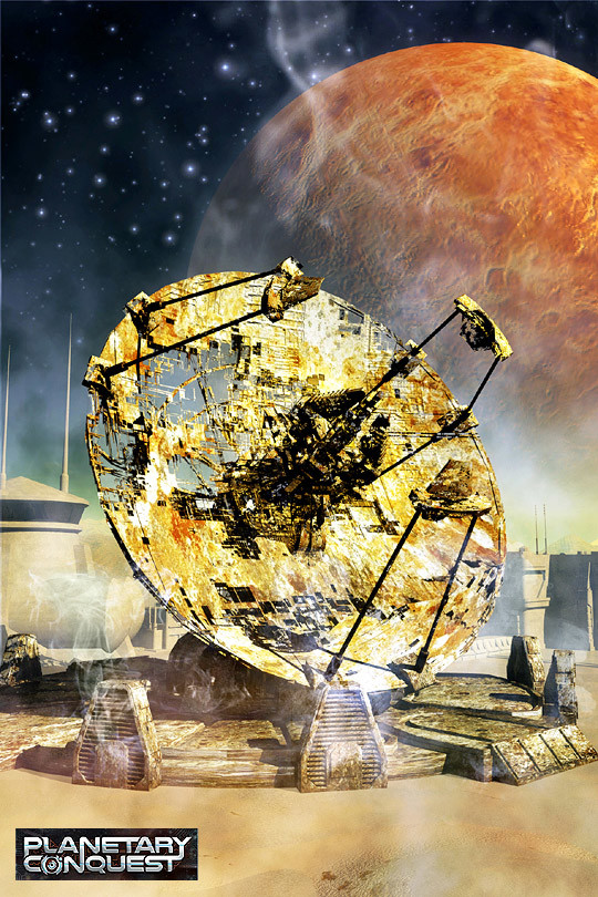 Planetary Conquest - Broken Satellite Dish