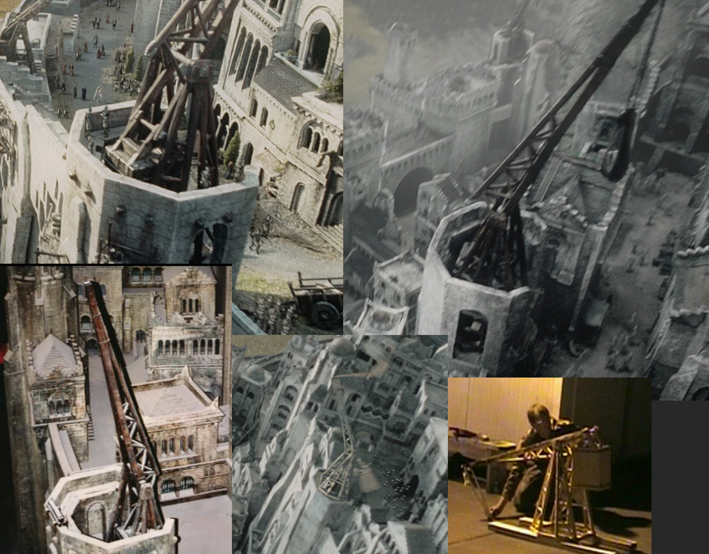 Gondor Tower with Trebuchet – BuildaMOC