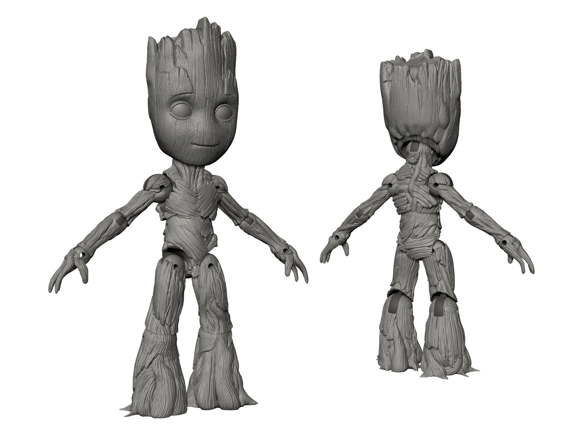 STL file groot figure collection 🎨・3D printing idea to download・Cults