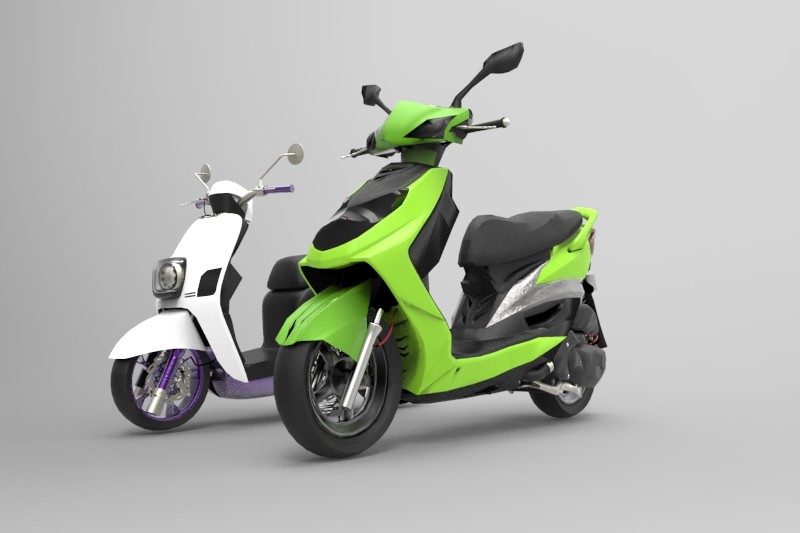 ArtStation - YAMAHA 2010New Cygnus-X & Cuxi