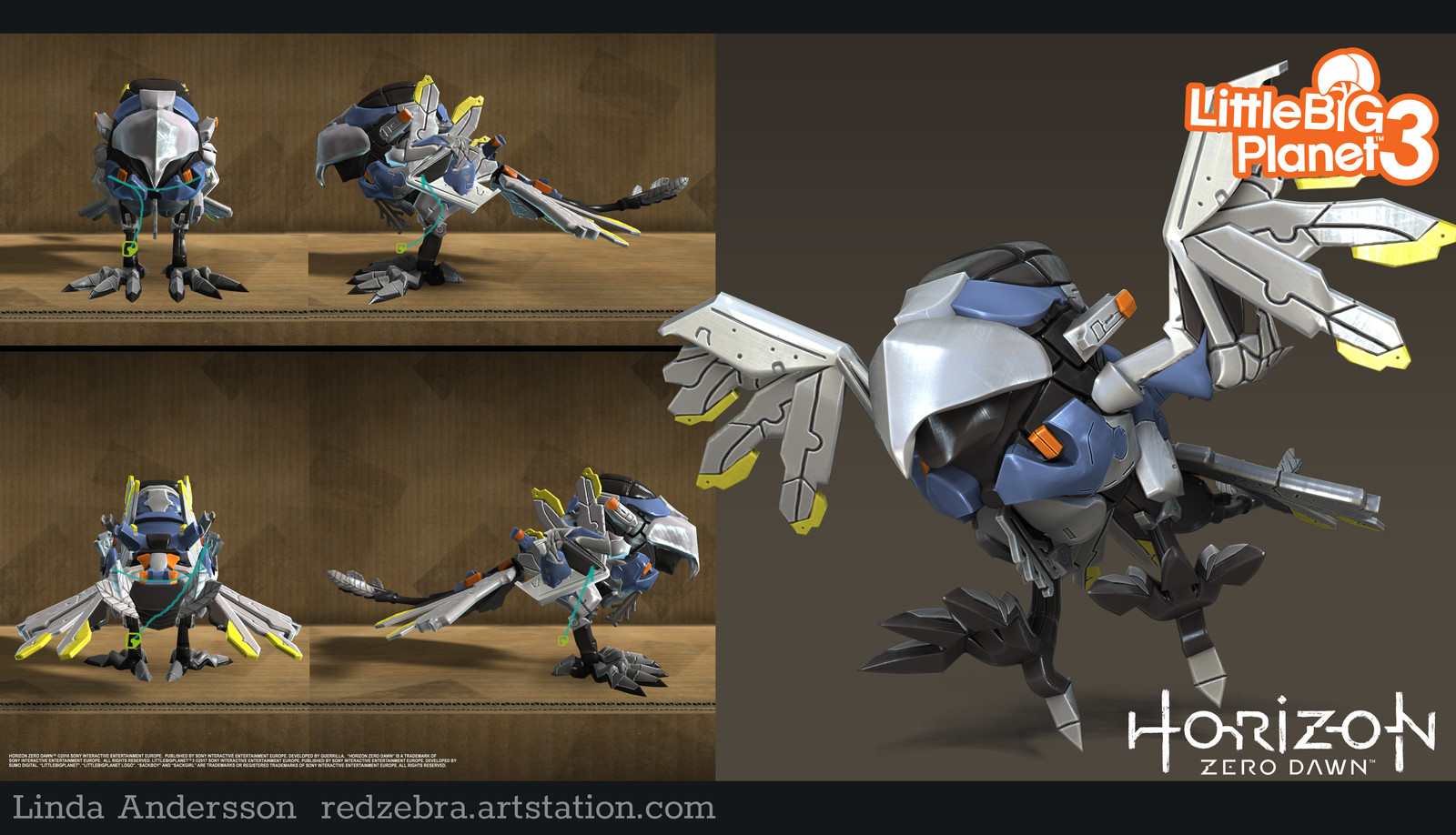 Artstation Stormbird Horizon Zero Dawn Dlc Costume Linda Andersson