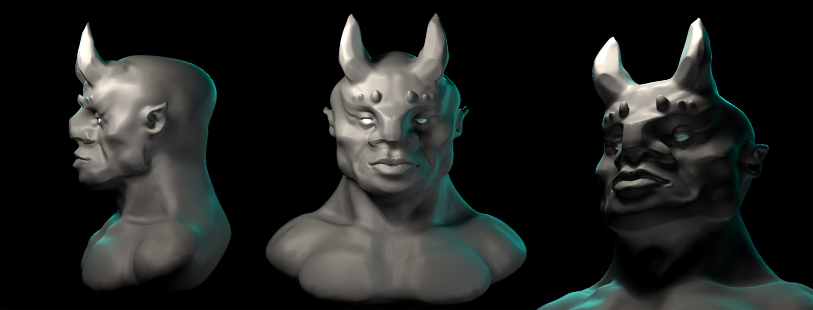 A demon, first try with the software