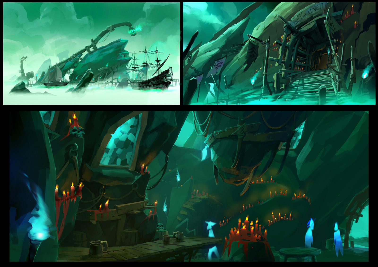 Sea Of Thieves- Environment Concept Art.
