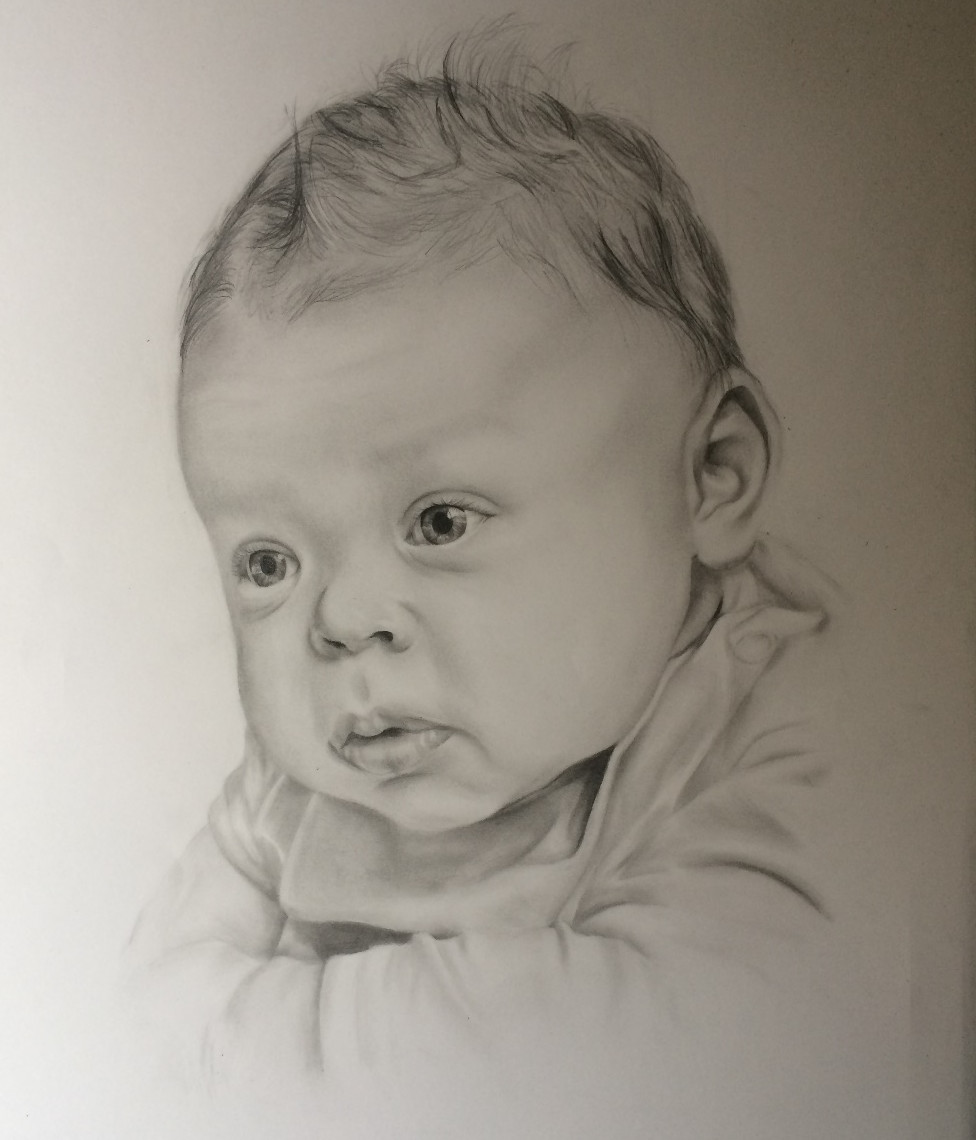 ArtStation - Realistic Baby Portrait