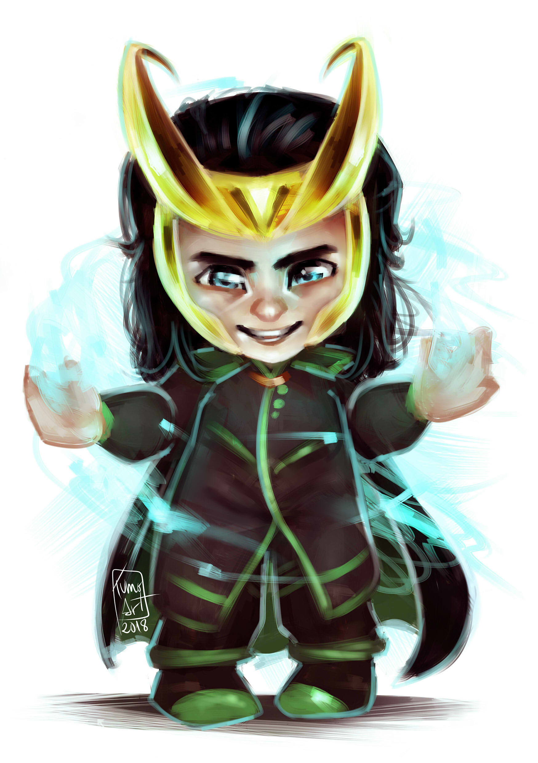 Artstation Baby Loki Belen Prieto