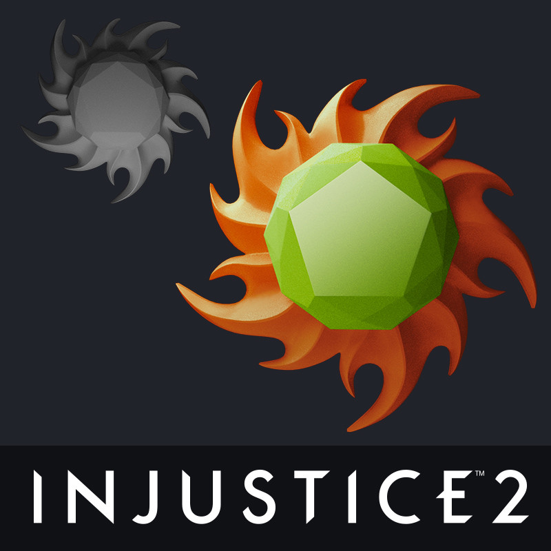 Xitlaly Rojo - Injustice 2 DLC Character Logos