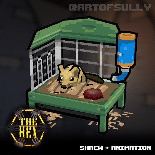 Shrew + Animation (asset for 'The Hex')
