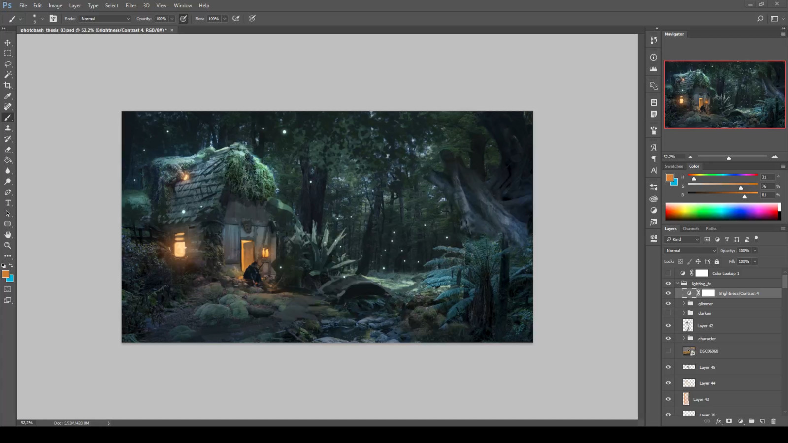 16 - Adding some final lighting adjustments and details