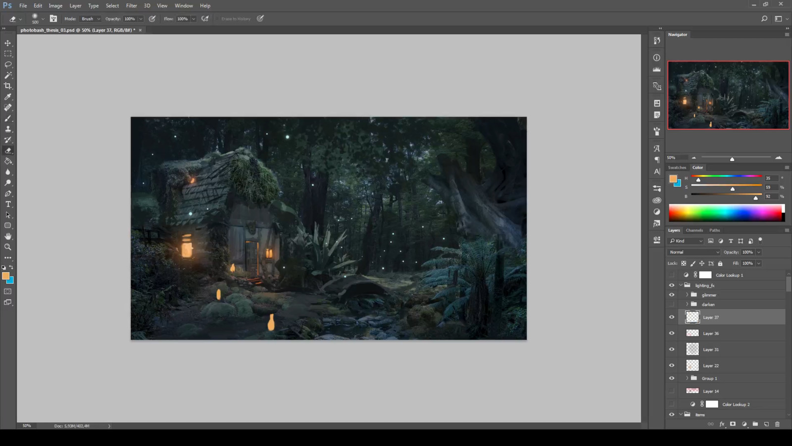 14 - More lighting experiments. Trying out some more interesting stuff with lighting and light sources
