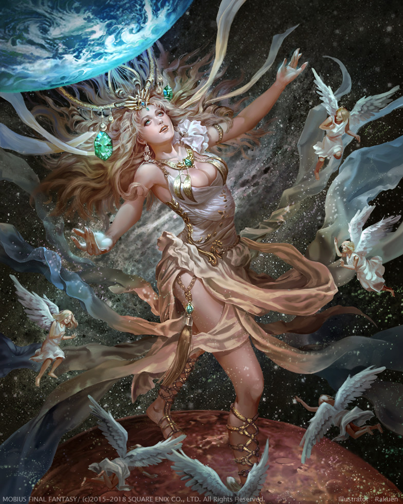 Artstation Mobius Final Fantasy Gaia Rakuen