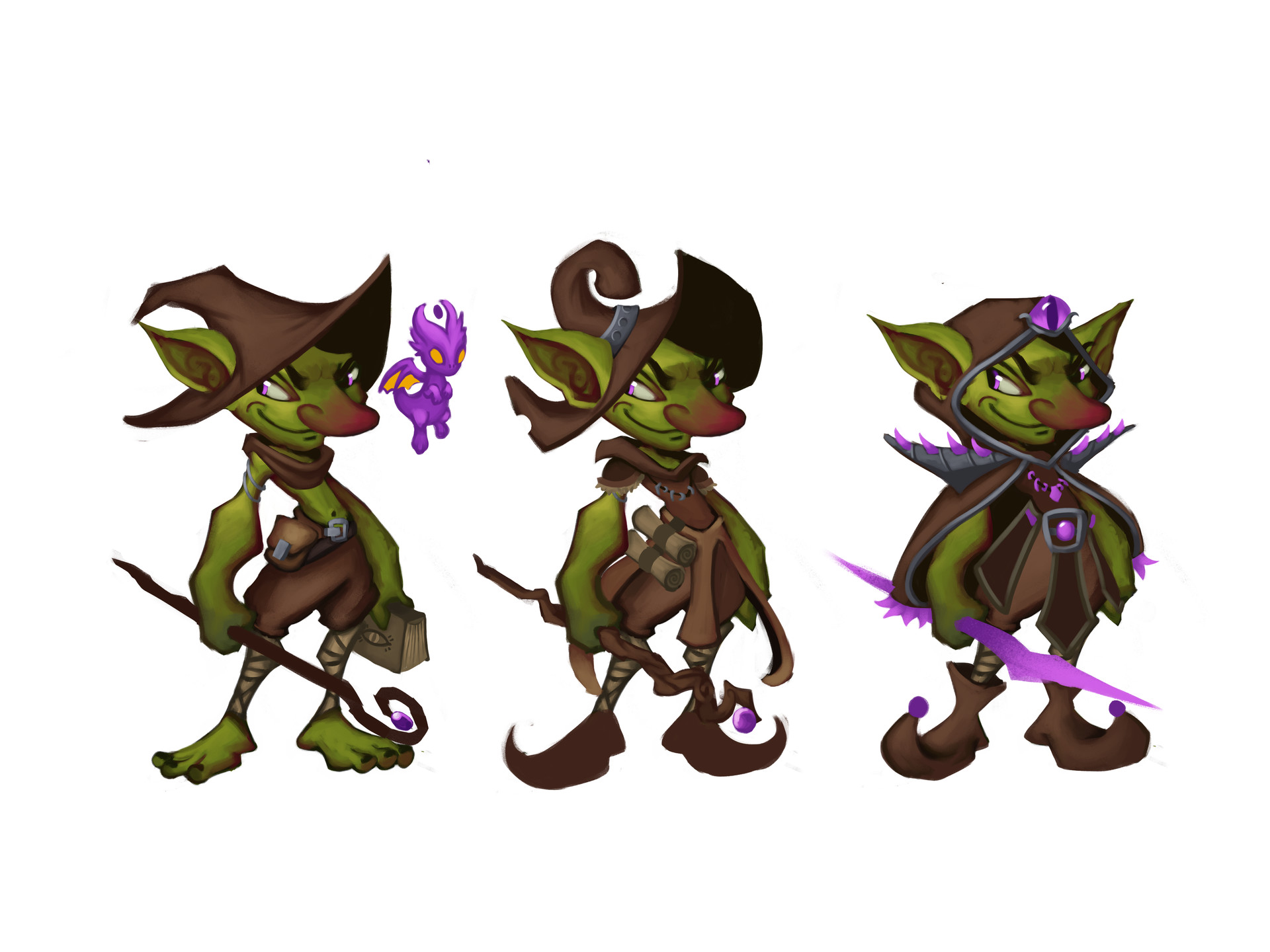 Goblin race for a project. 