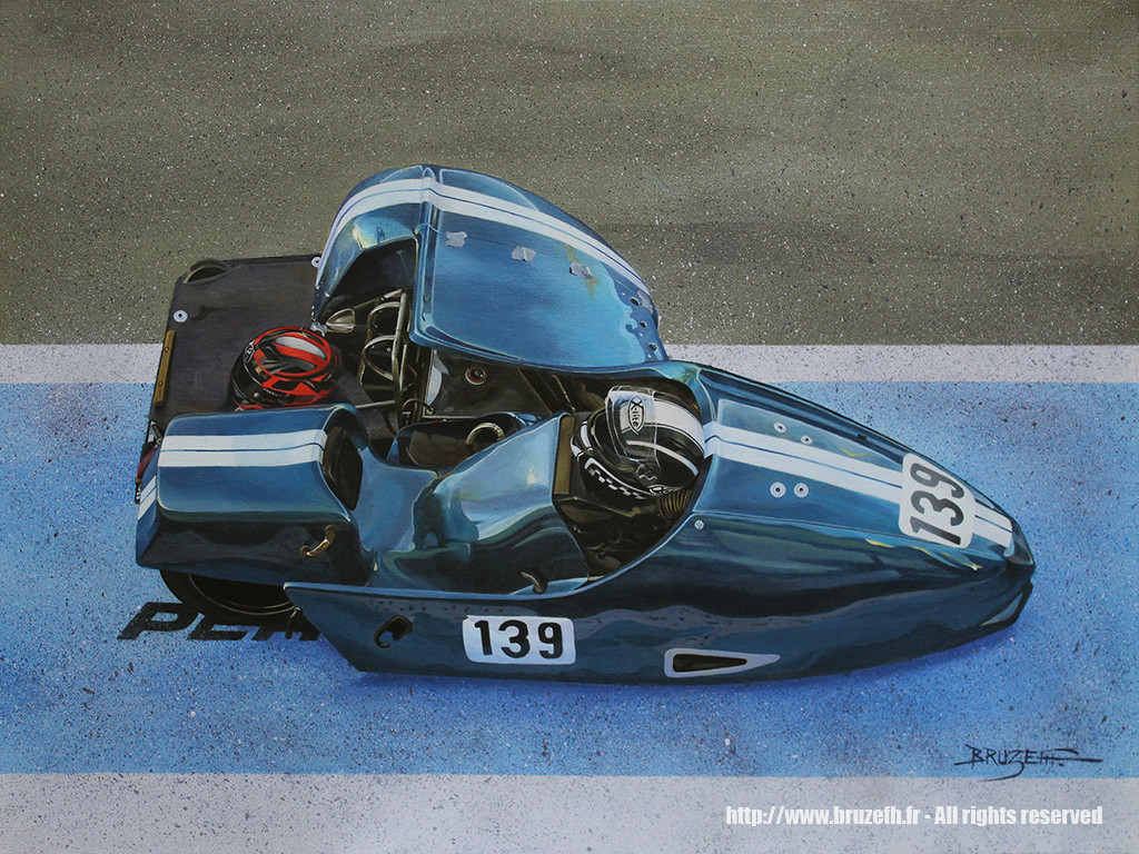 Racing sidecar #139, Albi circuit 2016