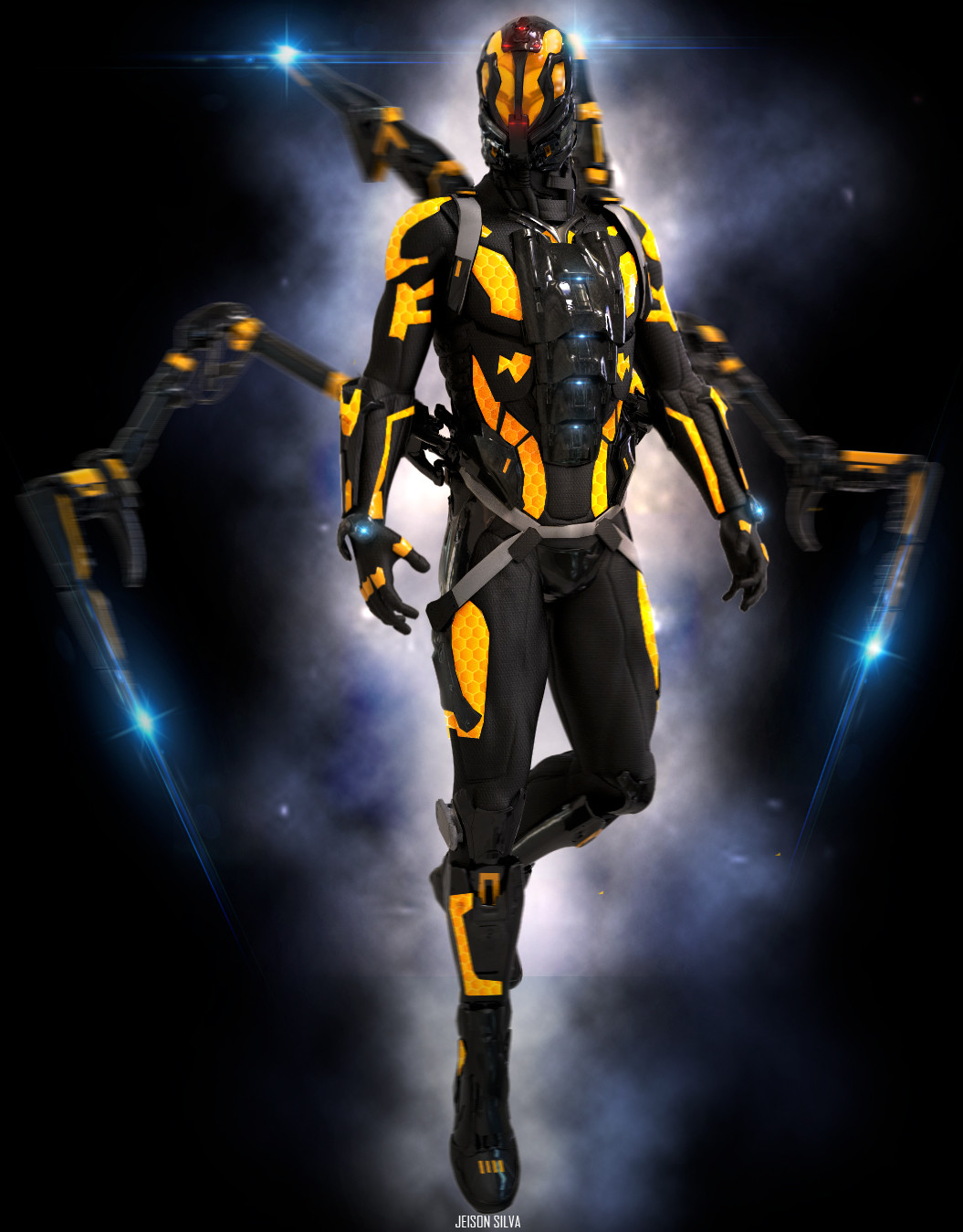 Yellow jacket costume best sale marvel