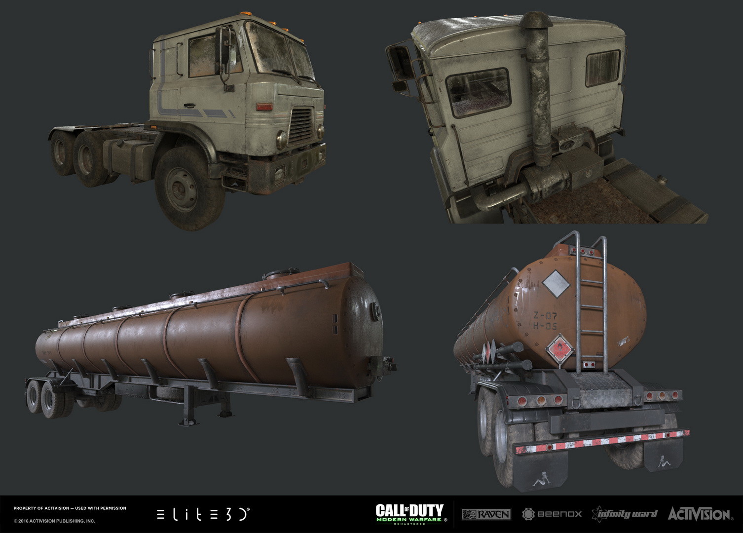 elite3d studio - Call of Duty: Modern Warfare Remastered Vehicles ...