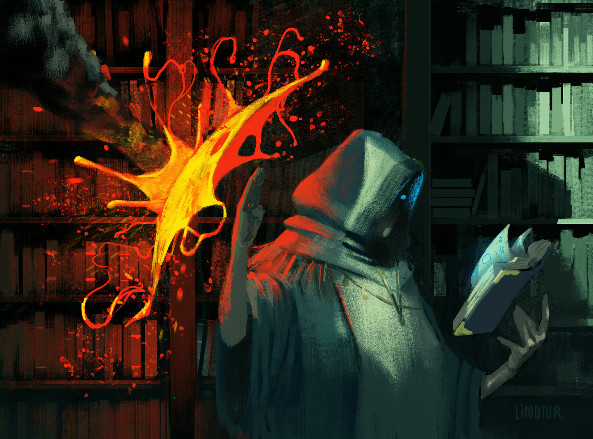 Artstation Counterspell Henrique Lindner