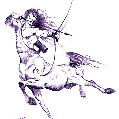 George almond centaur archer
