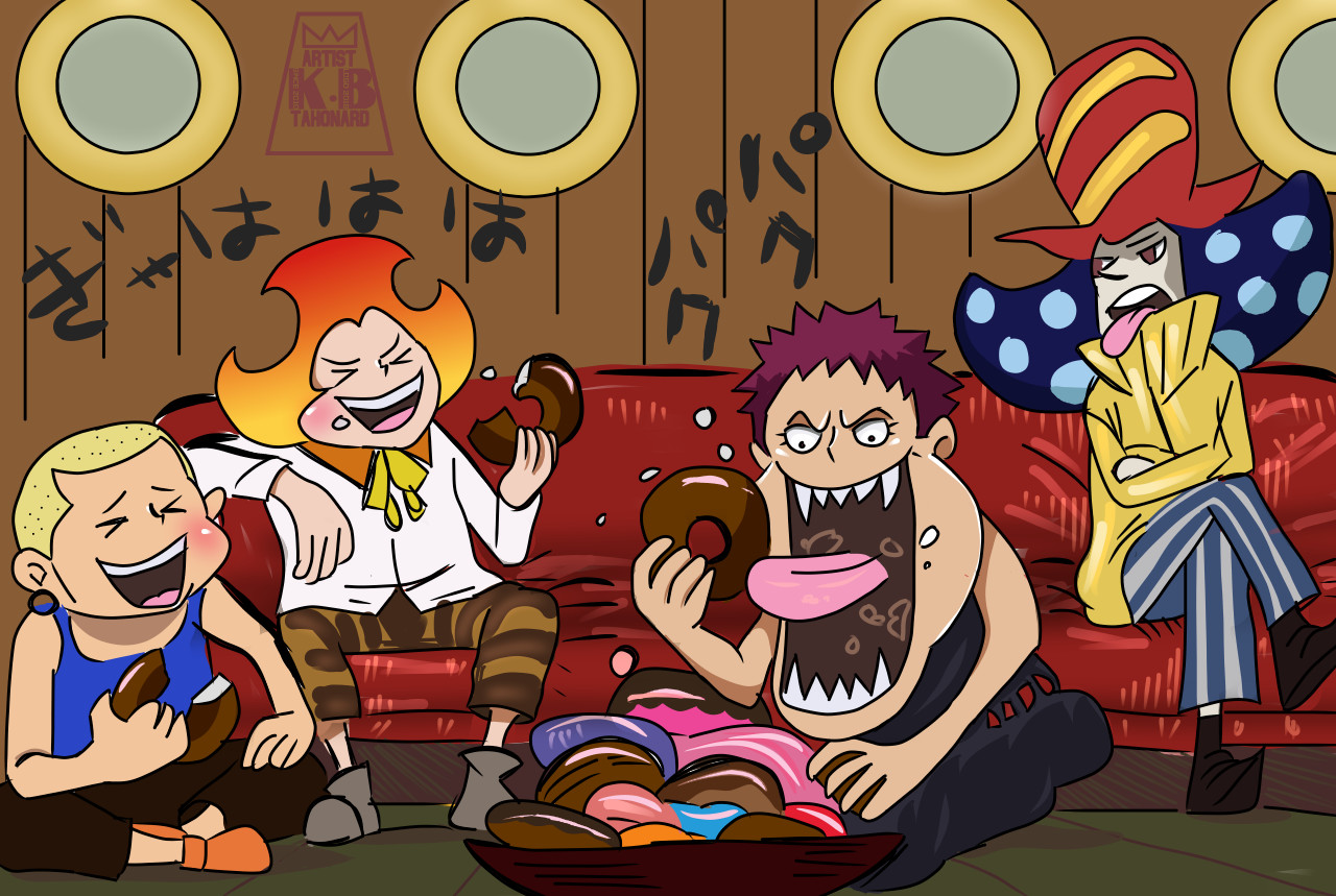 One Piece 902 Charlotte Family Young Kat Yuusha Artstation