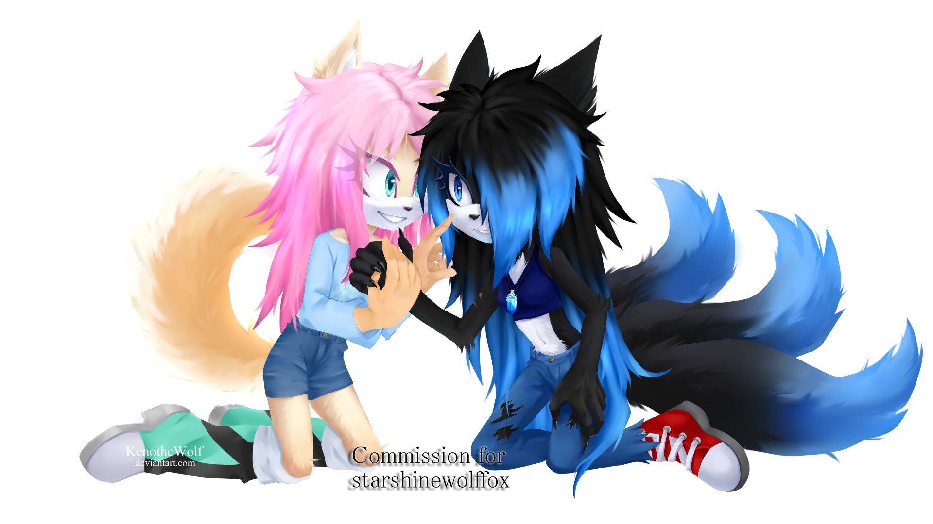 Keno the Wolf - Commission for starshinewolffox - Star and Cookie Keno the Wolf - Commission for starshinewolffox - Star and Cookie