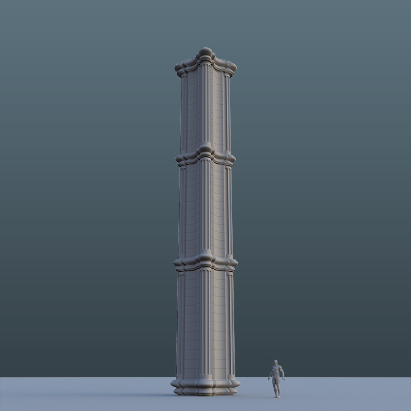 Making a new type of pillar