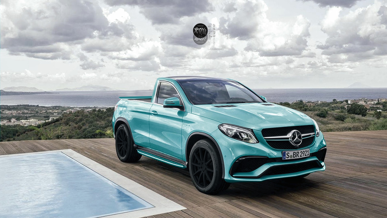 Artstation Mercedes Gle Pick Up Amg Ancs Dsgn