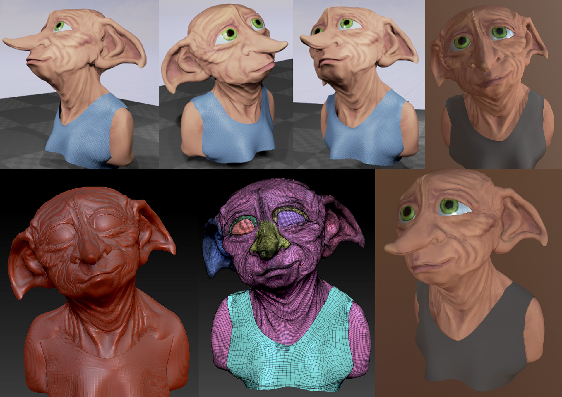 ArtStation - Smiling Dobby