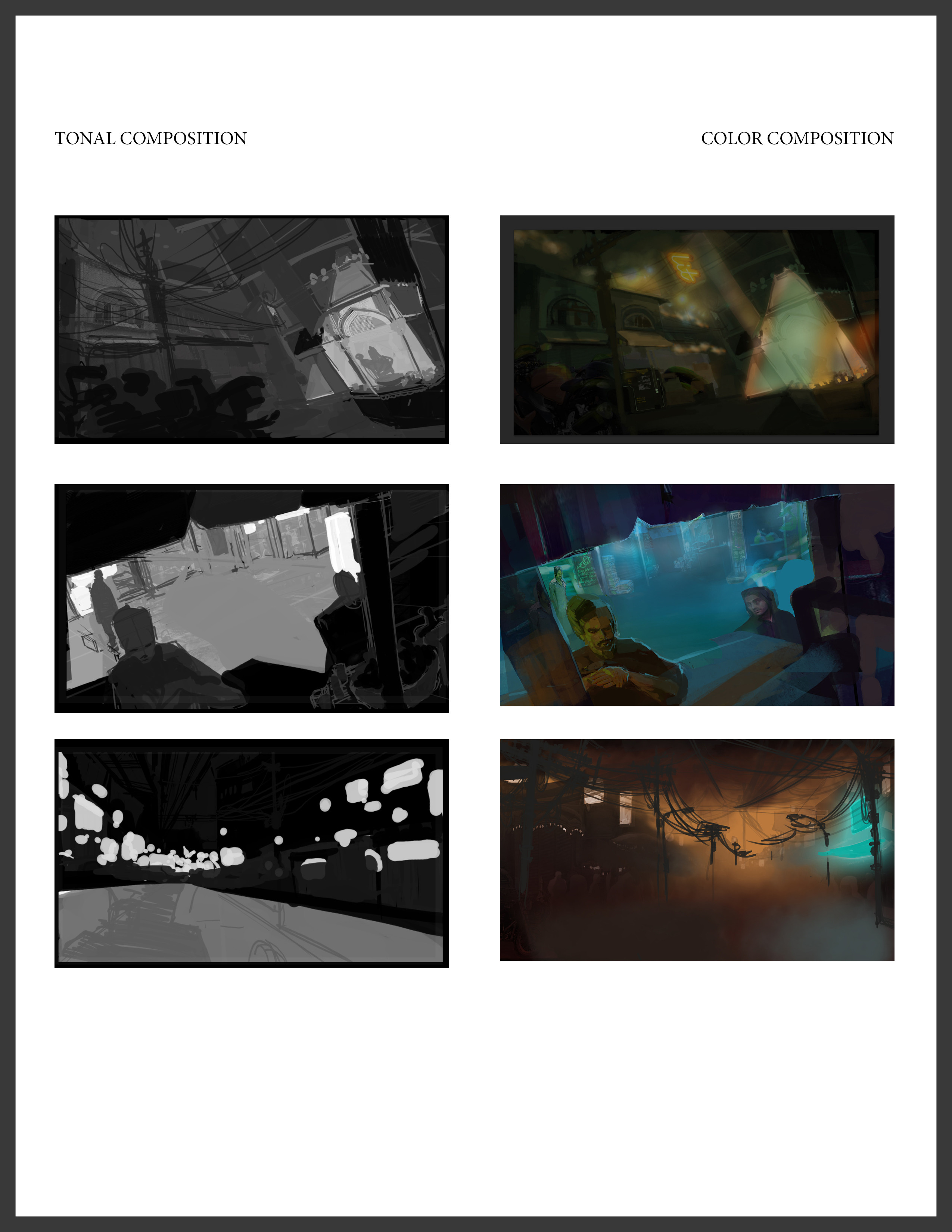 color sketches