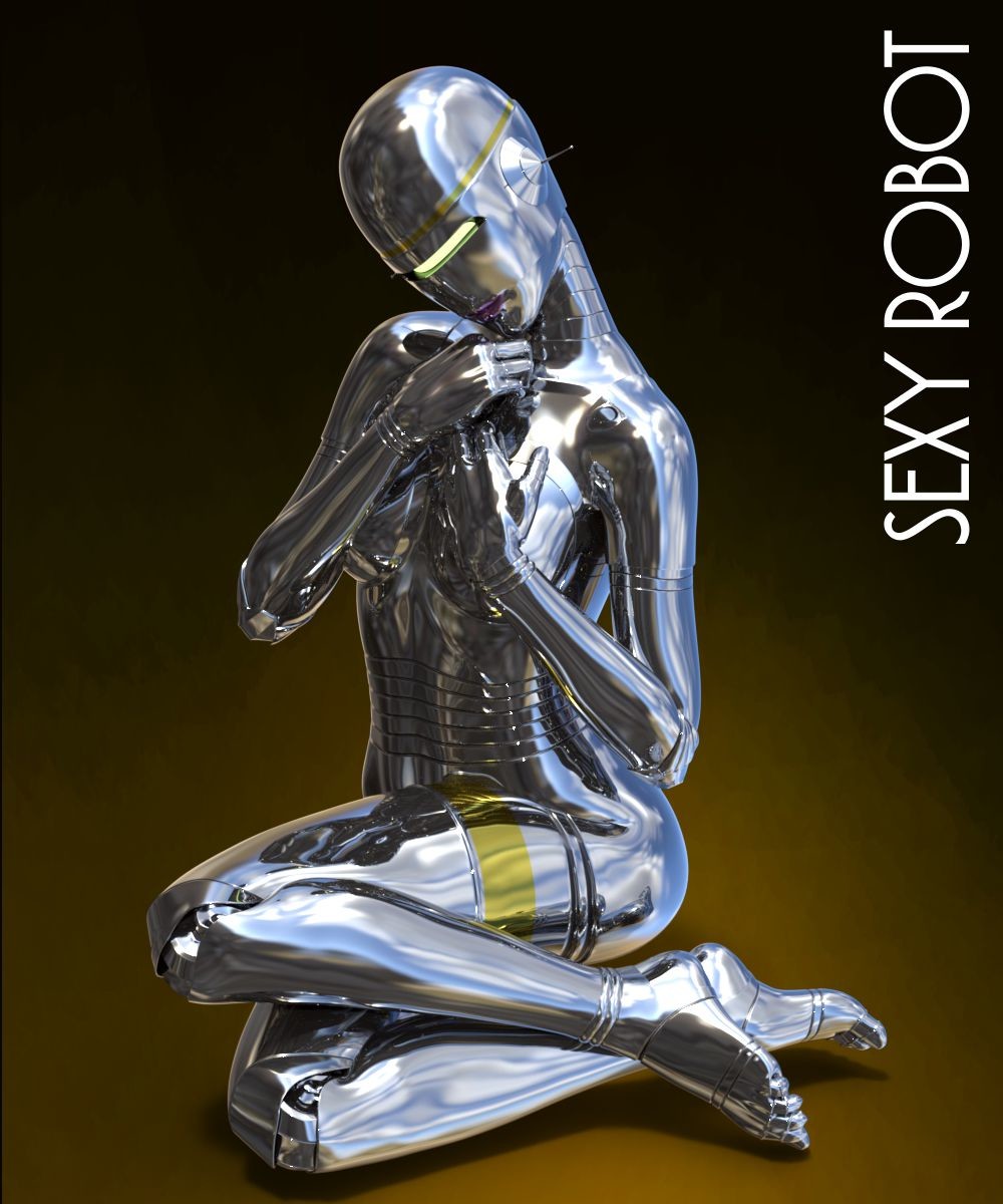 Artstation Sorayama S Sexy Robot For Genesis 3 Renderhub 3d Models