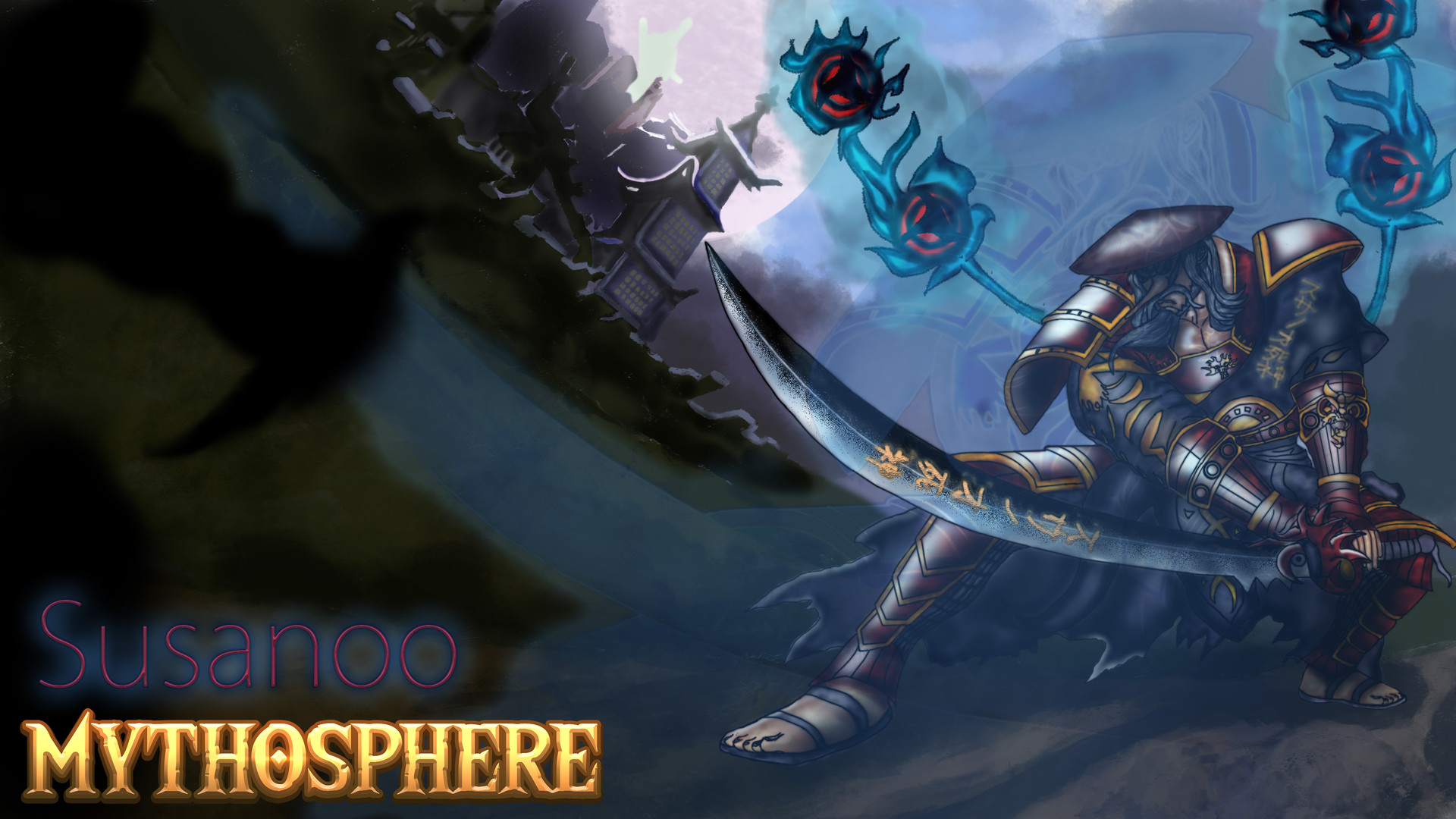 Artstation Moba Game Splash Loading Screen And Skill Thumbnail