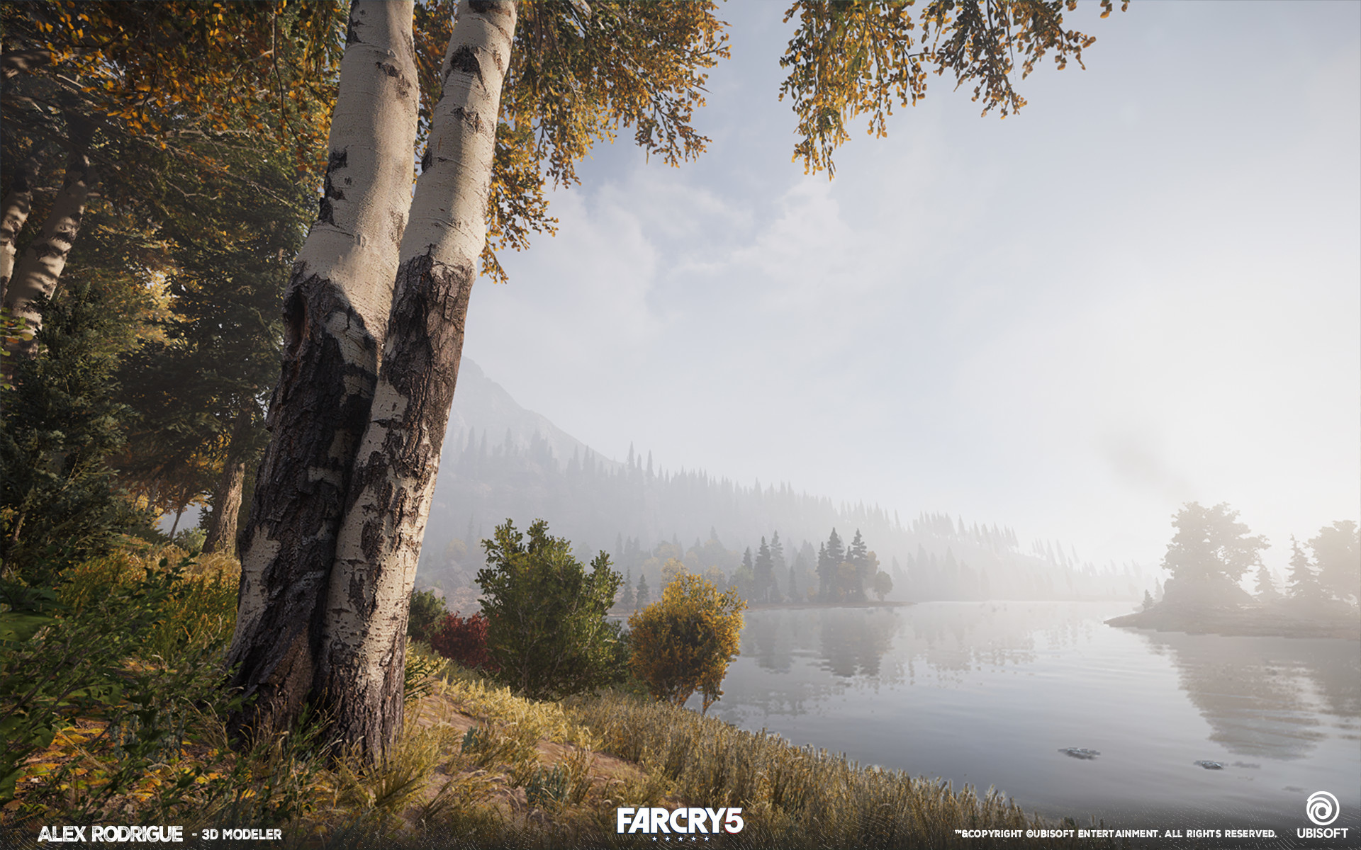 Artstation Far Cry 5 Biome Asset Modeling Alex Rodrigue