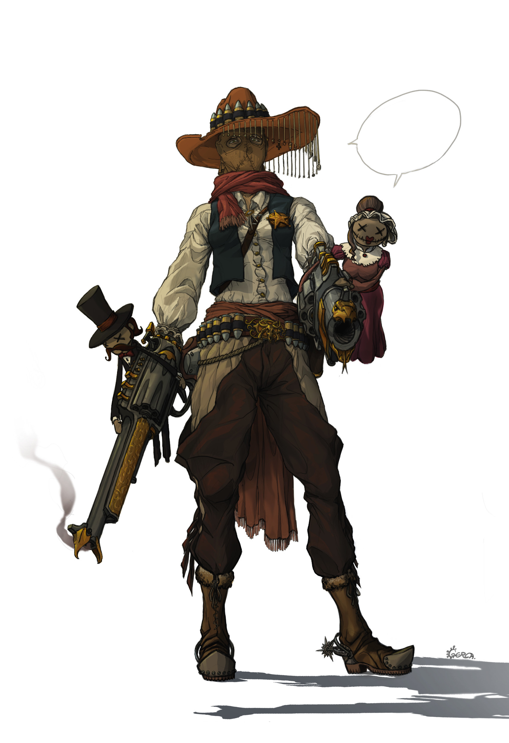 Gerca Vela Character Designs For Diferent Aesthetic Styles