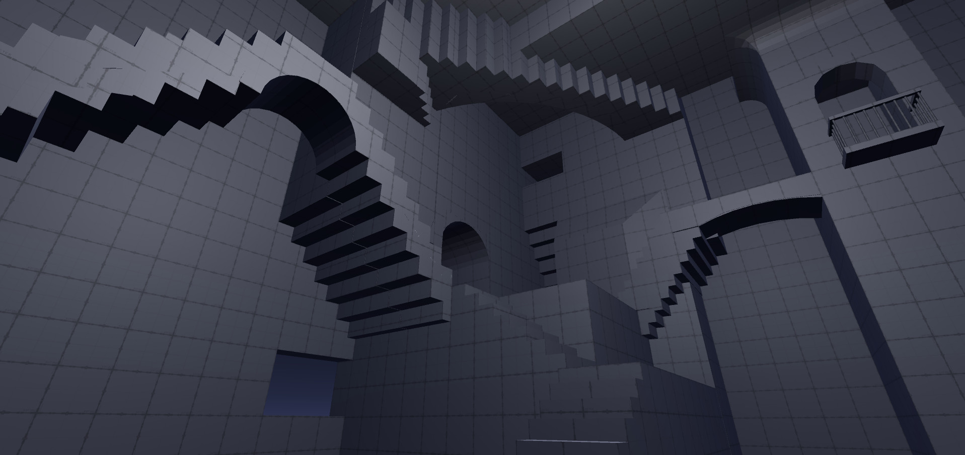 Escher Relativity Minecraft