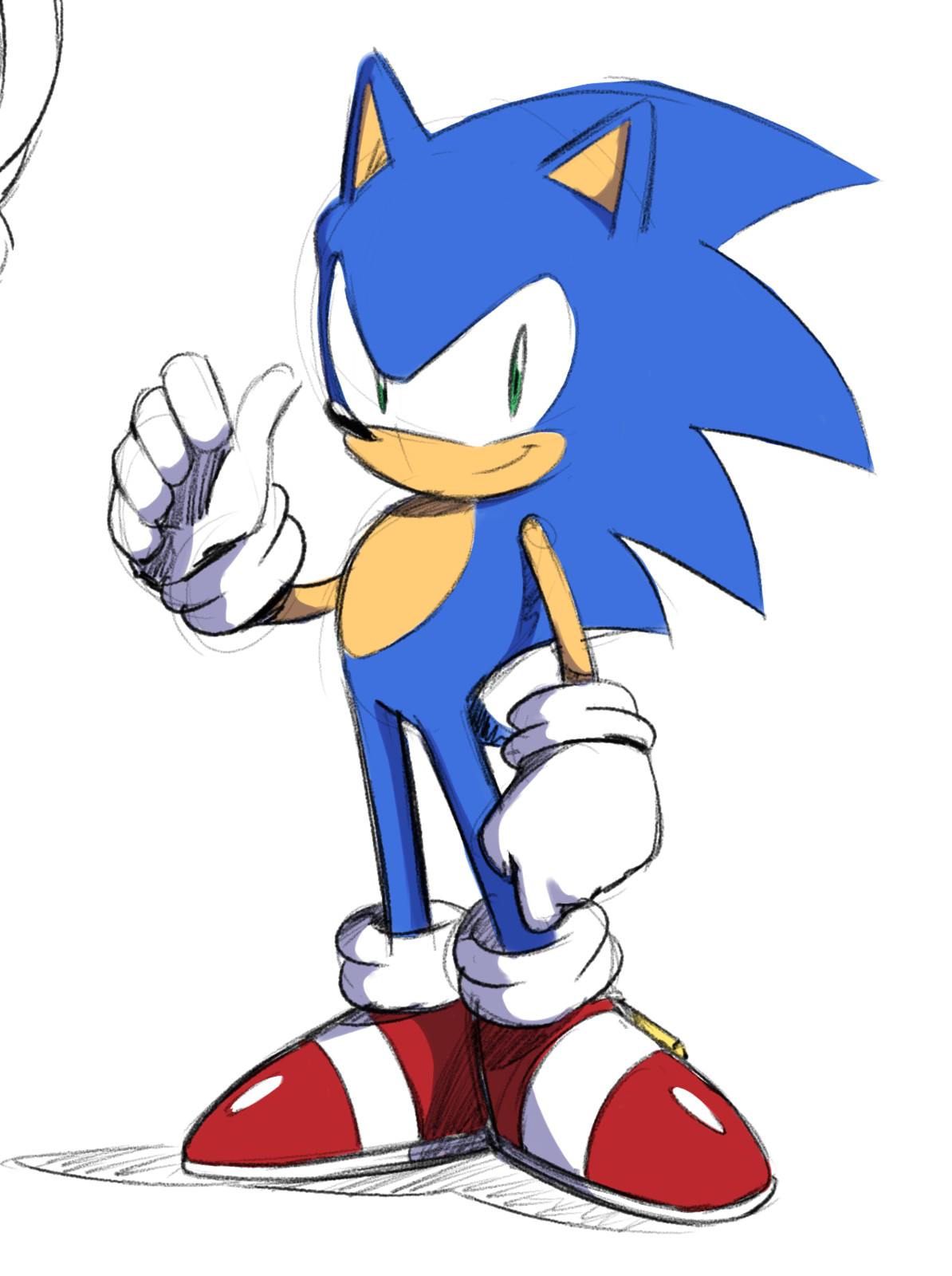 Demx hesse style sonic the hedgehog
