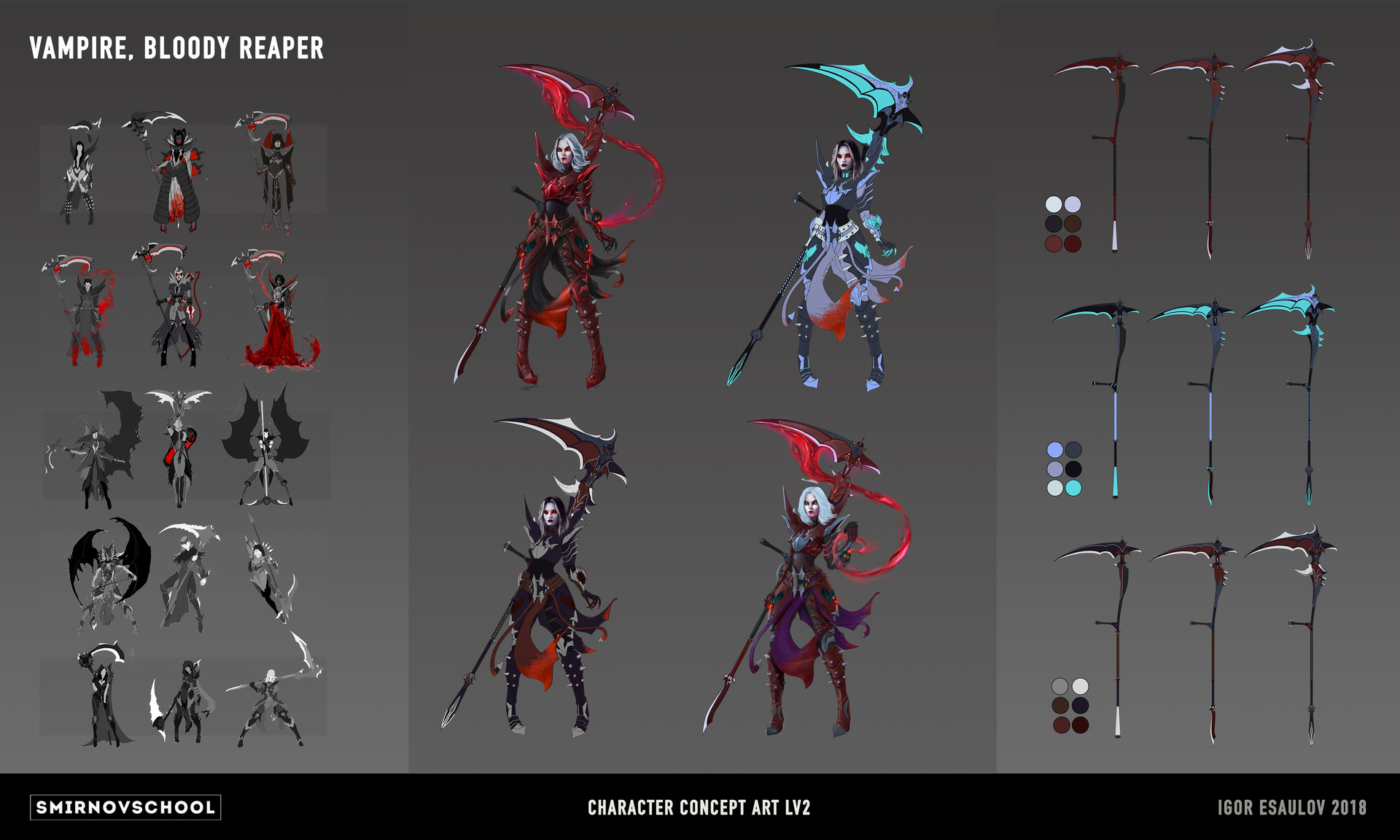 Vampire Bloody Reaper Concept.