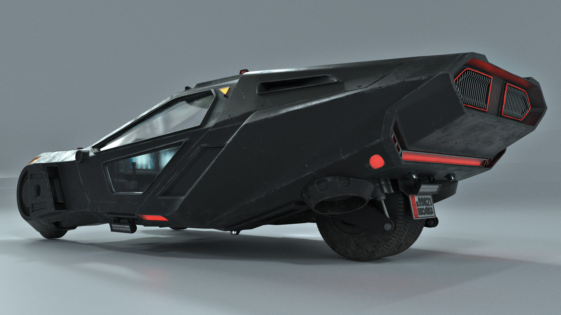 Artstation Blade Runner 2049 Spinner Emanuela Achilli