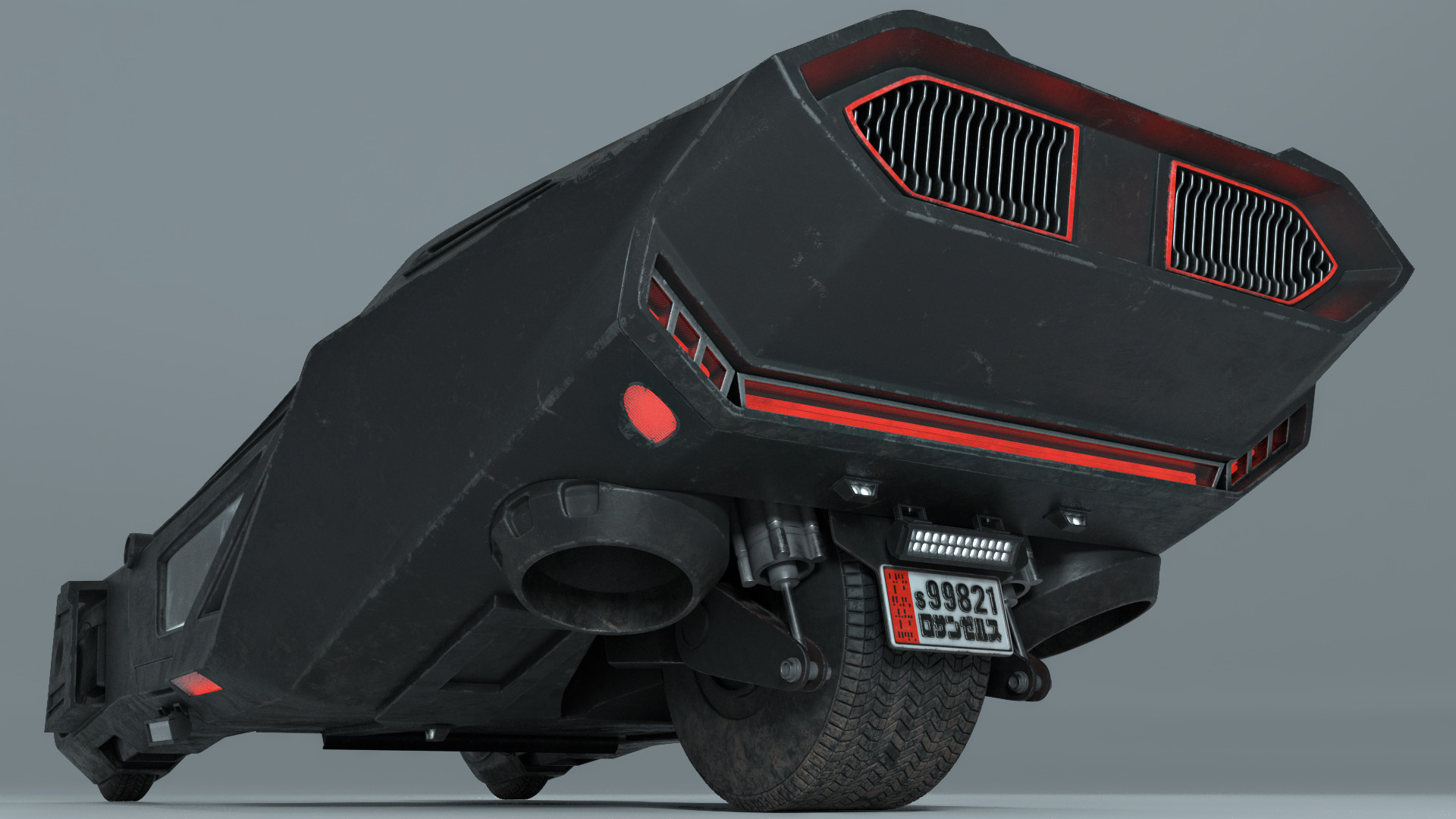 Artstation Blade Runner 2049 Spinner Emanuela Achilli