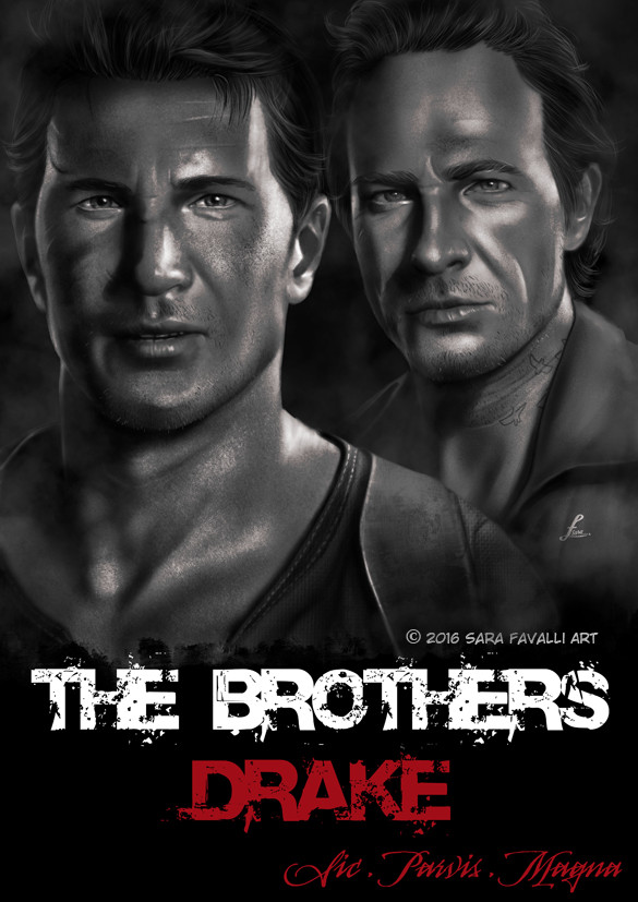 ArtStation THE BROTHERS DRAKE fan art