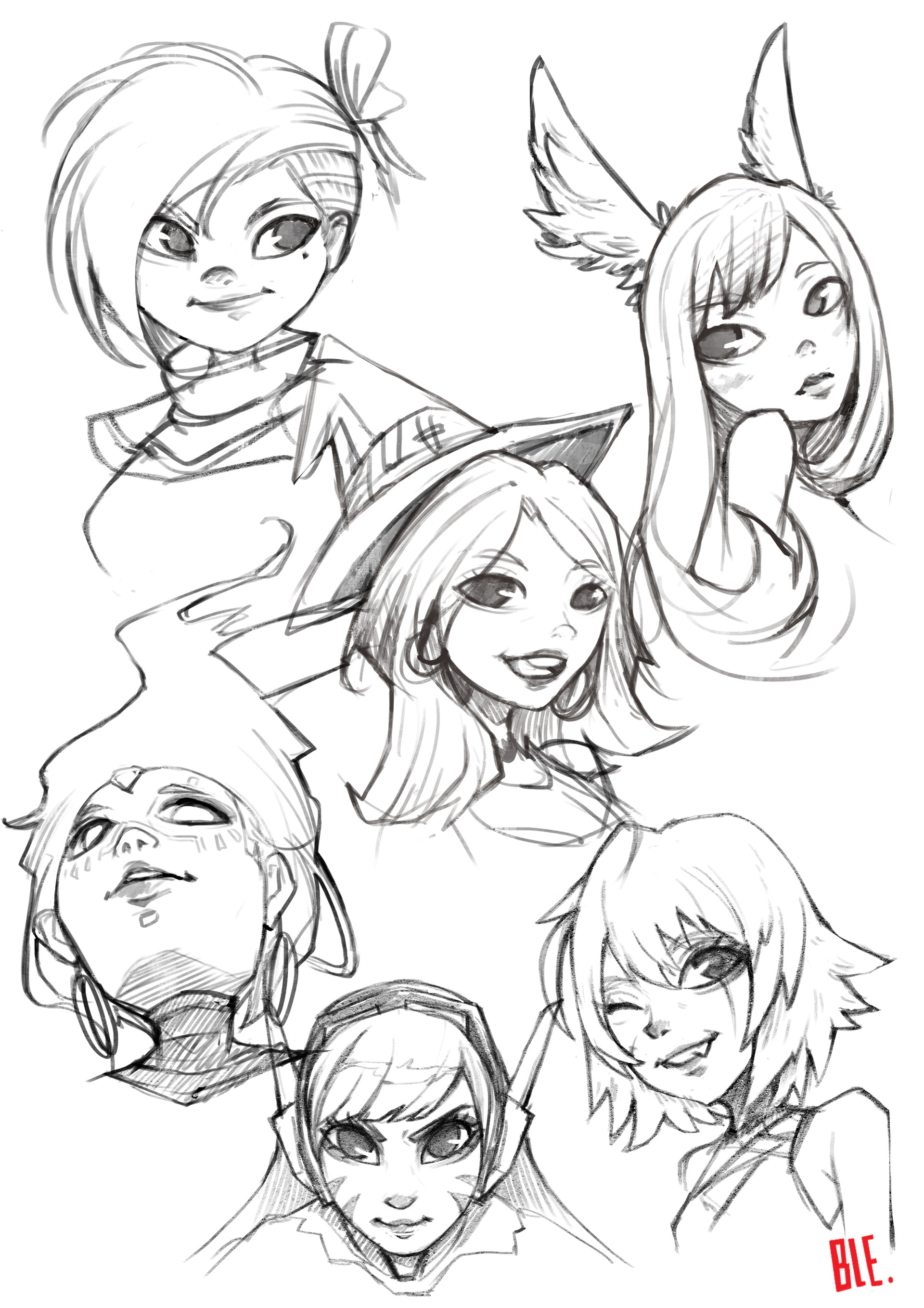 ArtStation Sketch Fan Art ETC