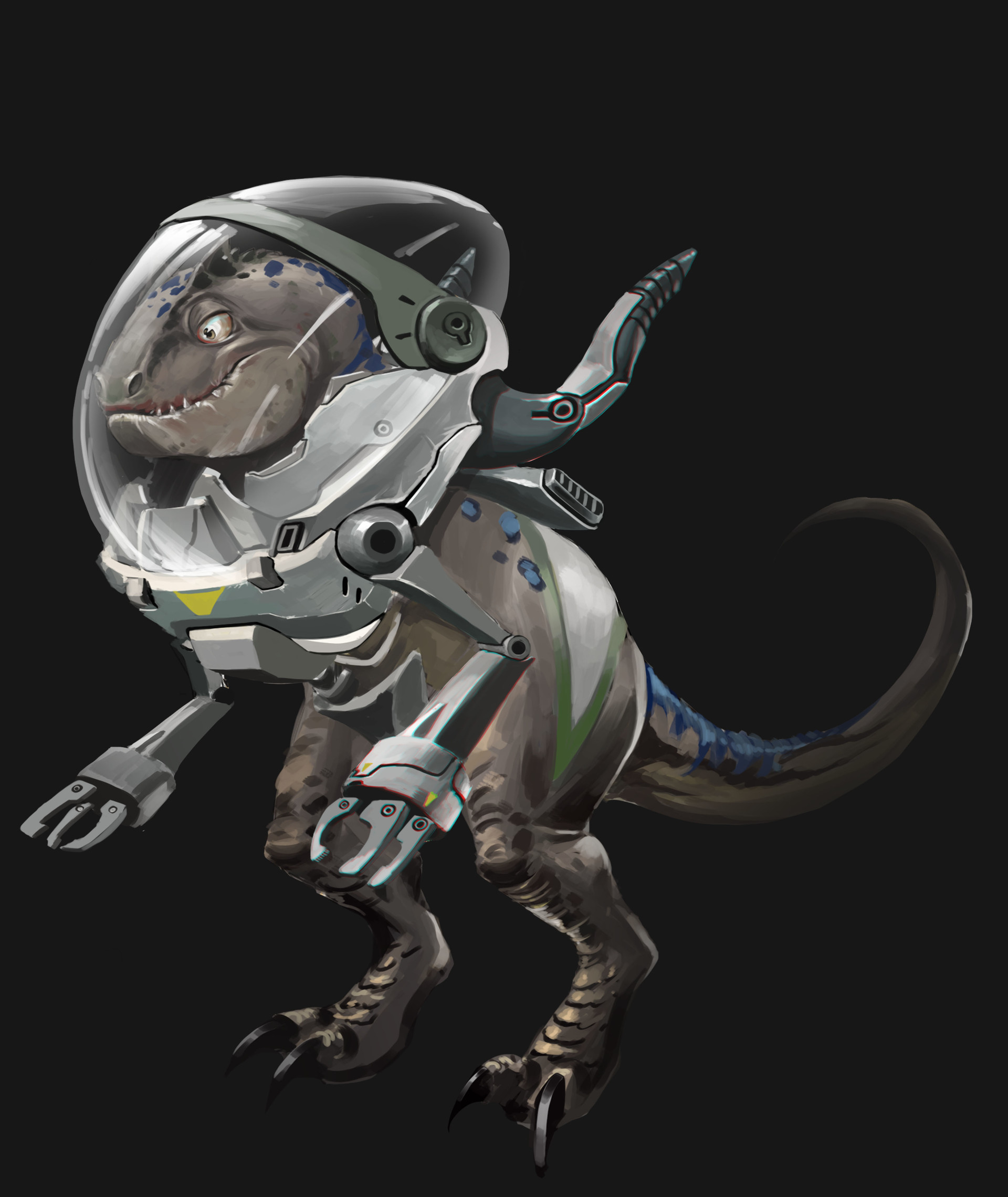 Ku Caihua Space Dinosaur